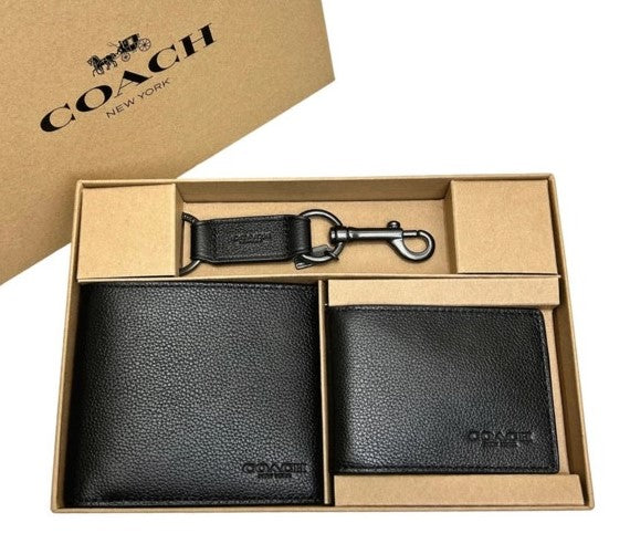 Coach Boxed 3-In-1 Wallet Gift Set