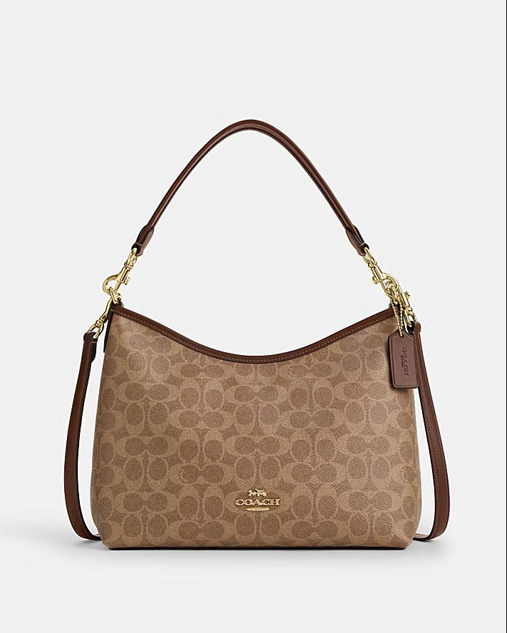 Laurel Shoulder Bag In Signature Canvas CV975
