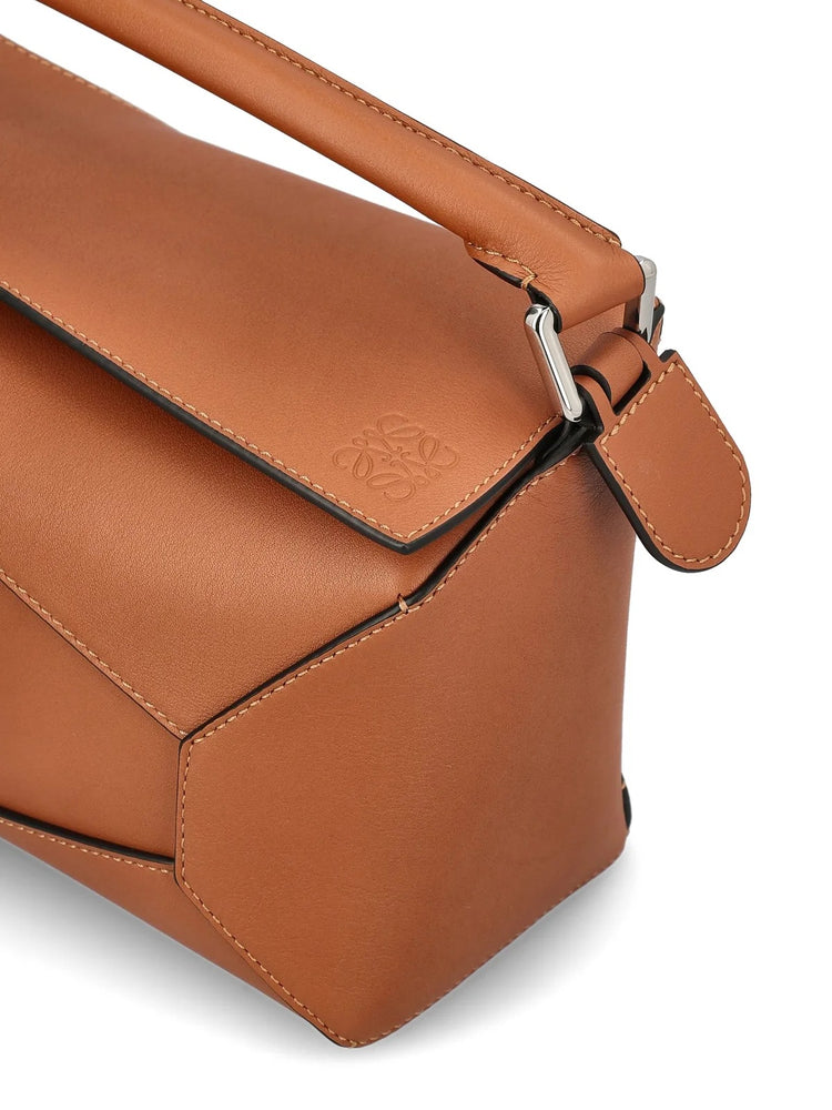 Small Puzzle Edge bag in brown
