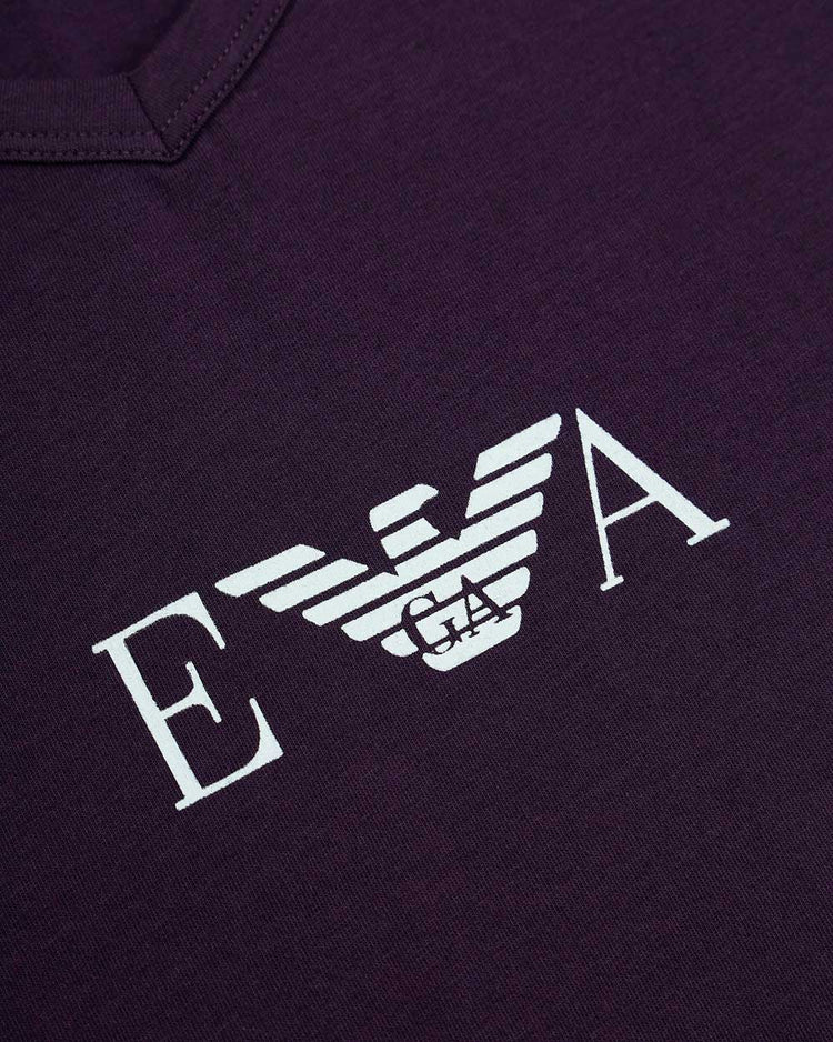 EA Logo Cotton T-Shirt