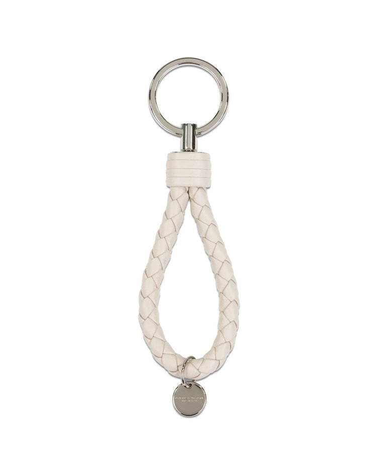 Key Ring in Intrecciato Nappa