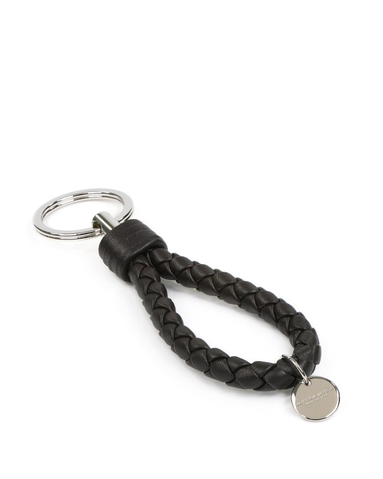 Key Ring in Intrecciato Nappa