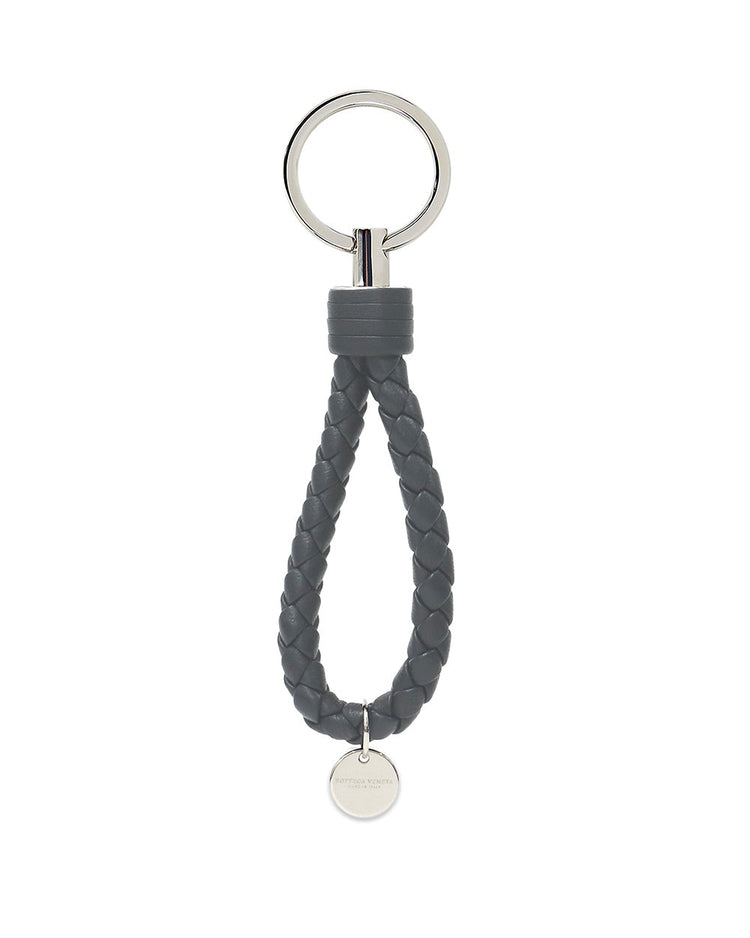 Key Ring in Intrecciato Nappa