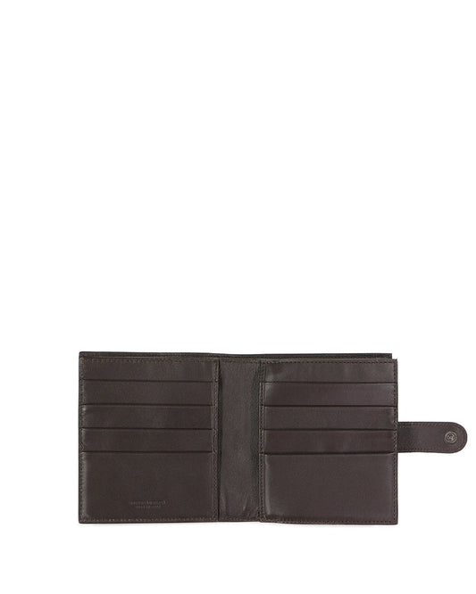 Intrecciato Leather Wallet (114073V001N)