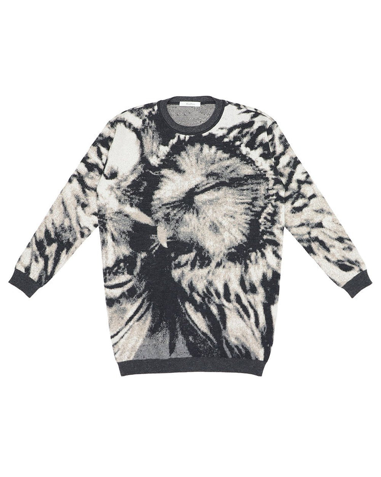 領帶染料圖案毛衣