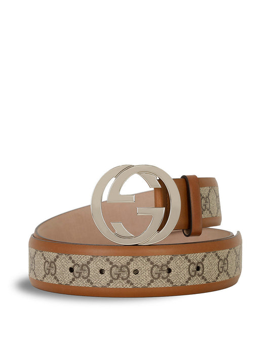 Double G Buckle PVC Belt