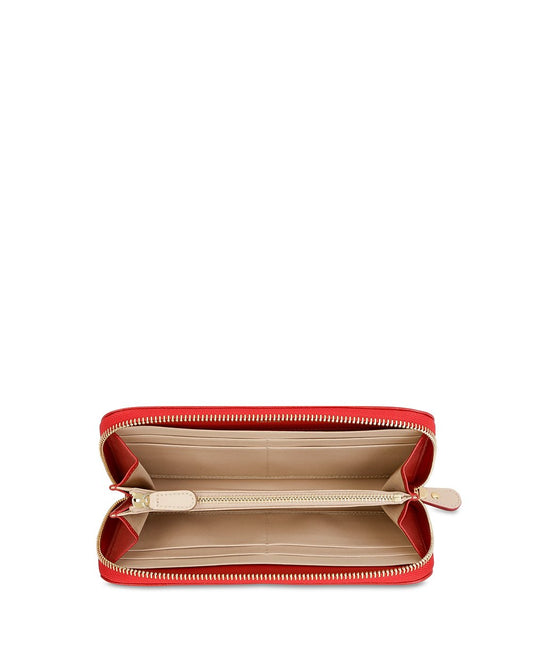 Leather Long Wallet