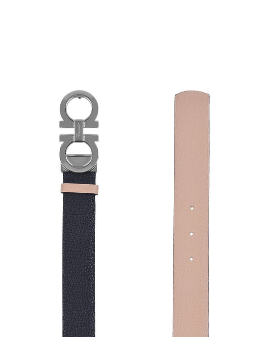 Reversible and Adjustable Gancini Belt