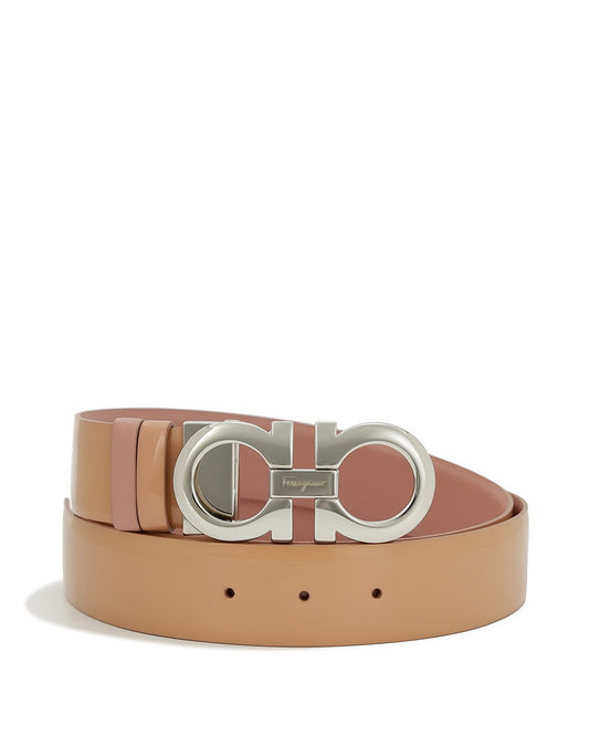 Logo Metal Buckle Belt