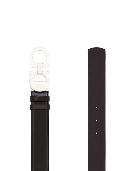 Reversible and Adjustable Gancini Belt