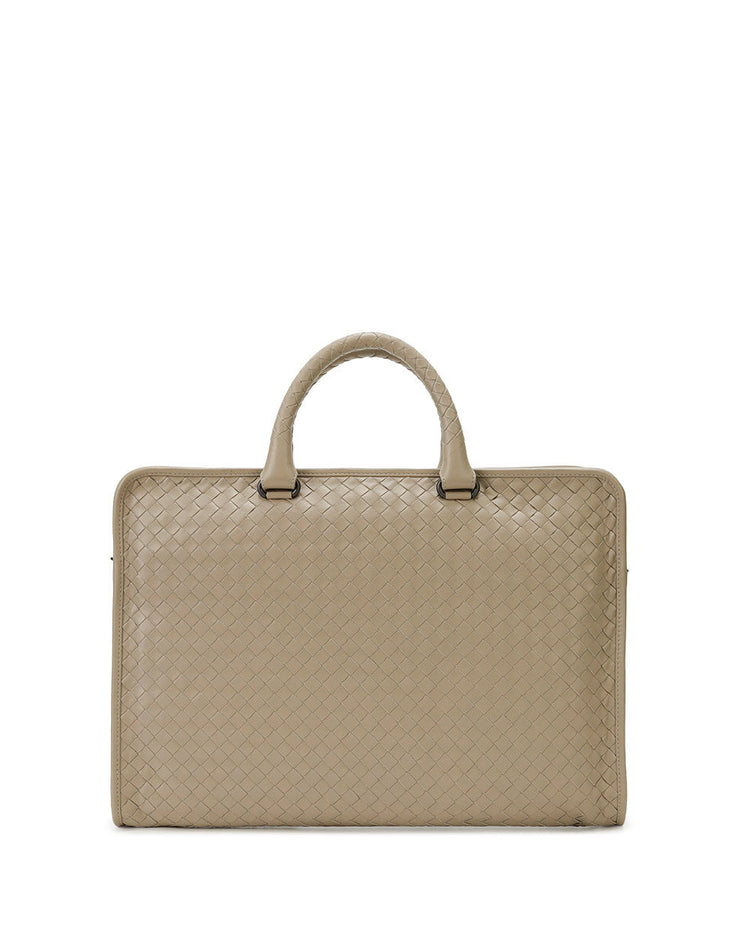 Intrecciato Calf Leather Briefcase