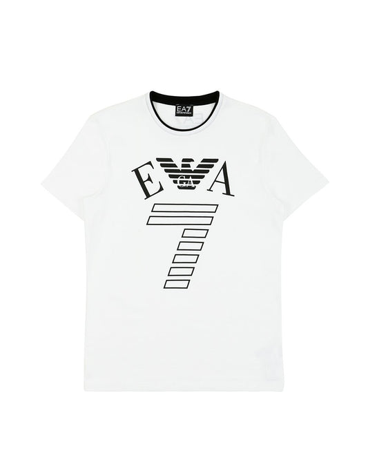 Logo Round Neck Short Sleeved T-Shirt