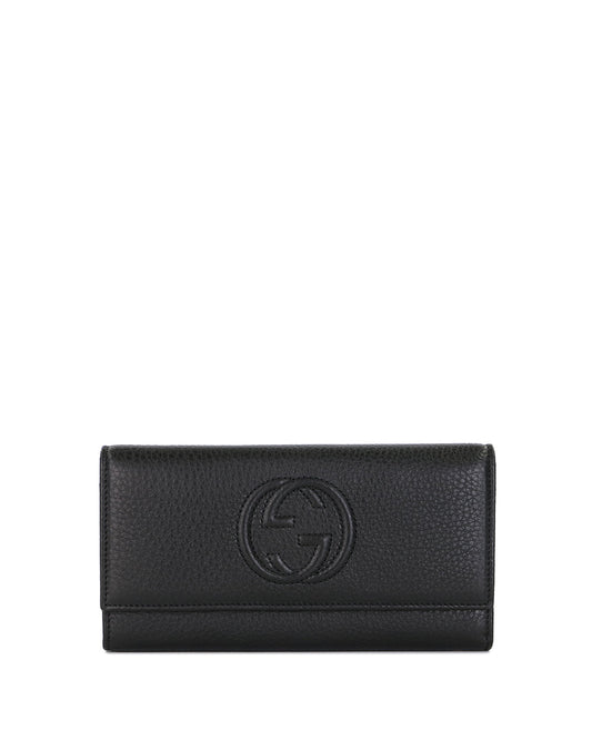 Large Double G Logo Continental Wallet