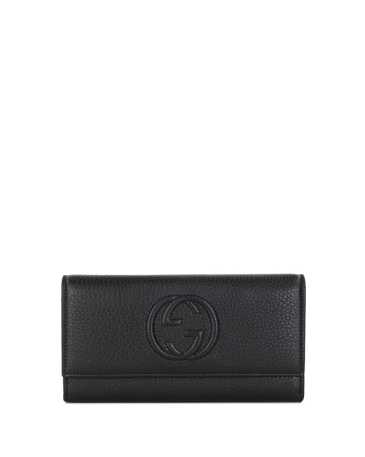 Large Double G Logo Continental Wallet