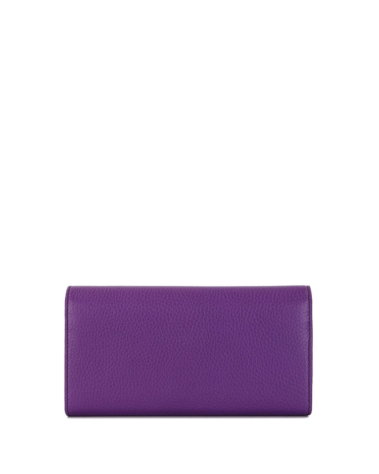 Large Double G Logo Continental Wallet