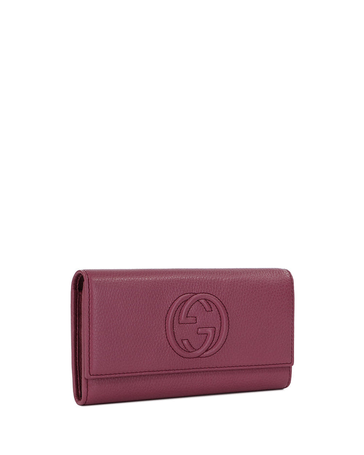 Large Double G Logo Continental Wallet