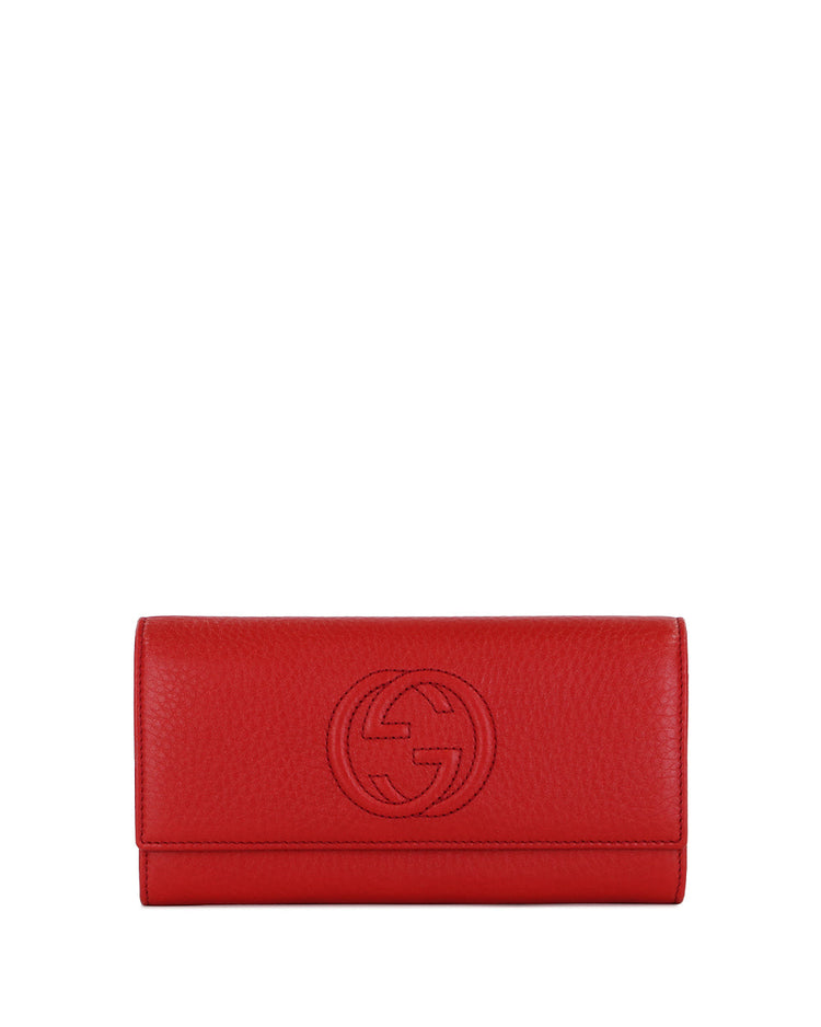 Large Double G Logo Continental Wallet