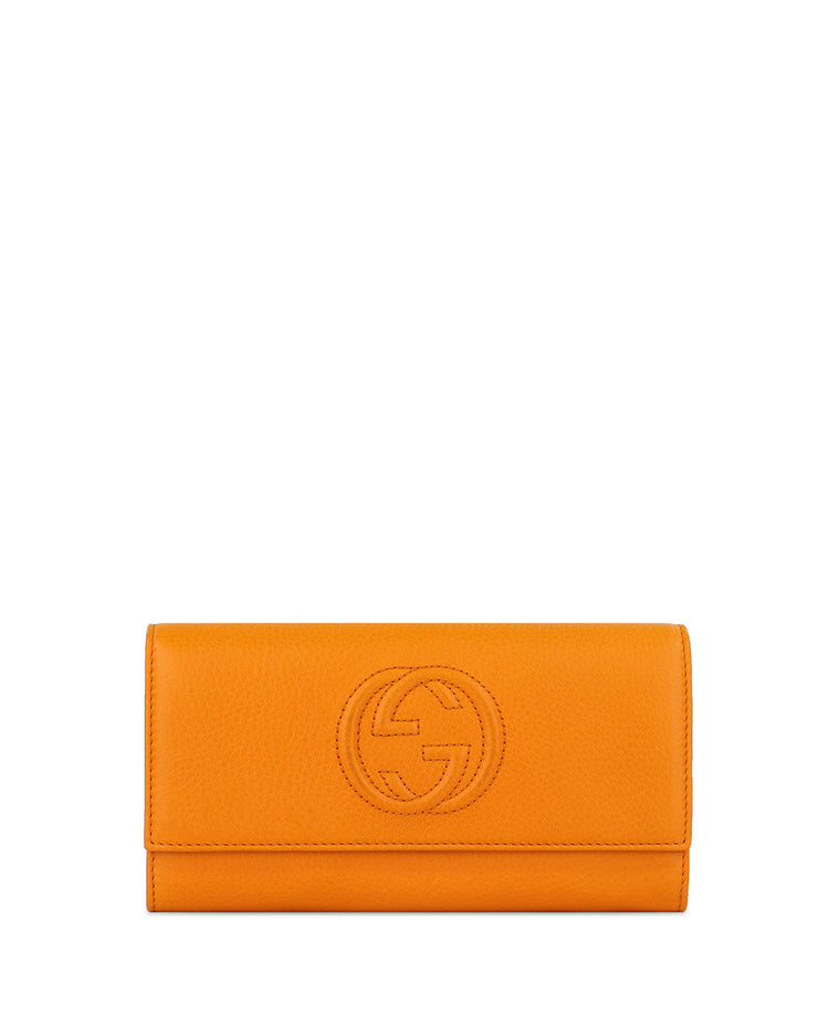 Large Double G Logo Continental Wallet