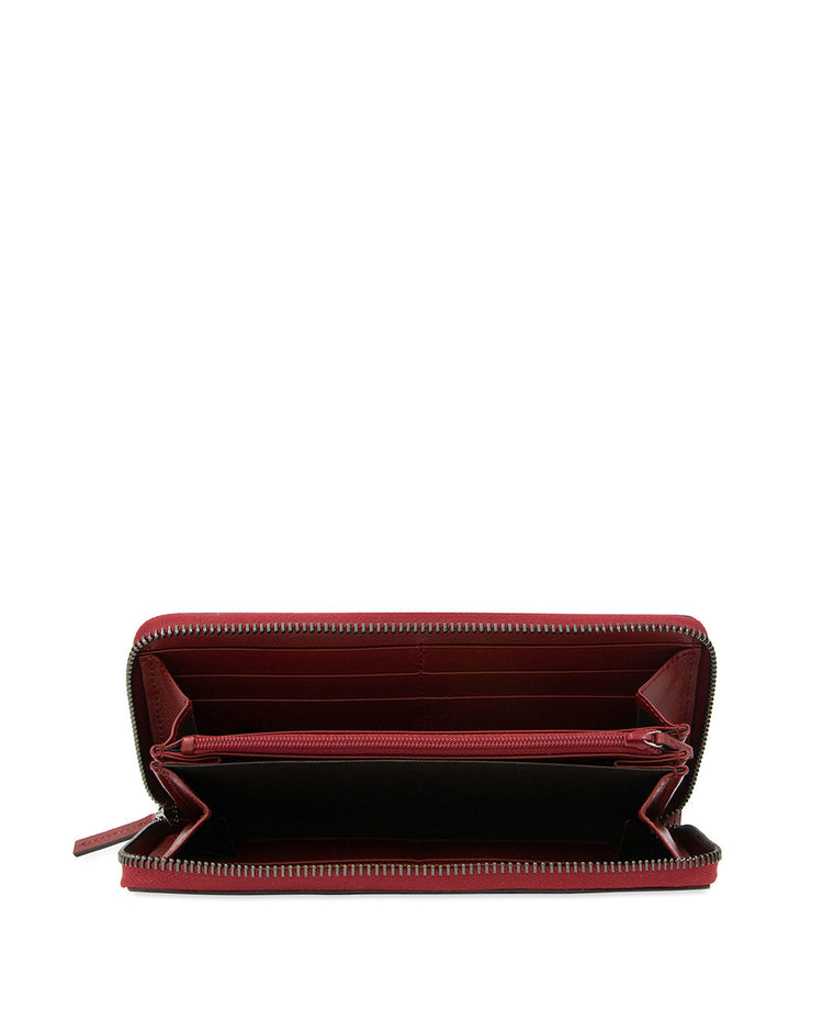 Interlocking G Embossed Leather Wallet