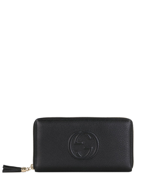 Soho GG Pattern Zaip Around Long Wallet