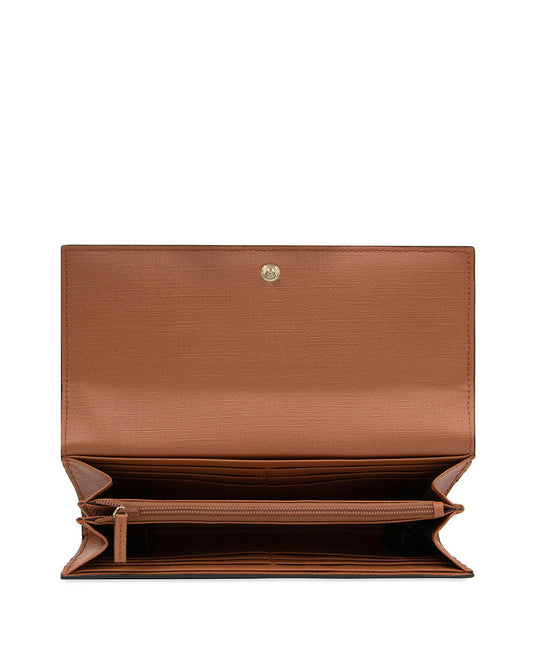Leather Wallet with Buckle Belt