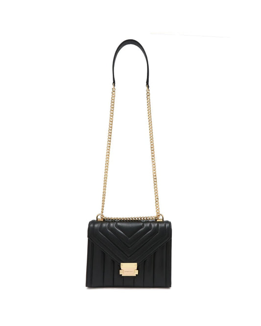 Whitney Small Quilted Leather Convertible Shoulder Bag