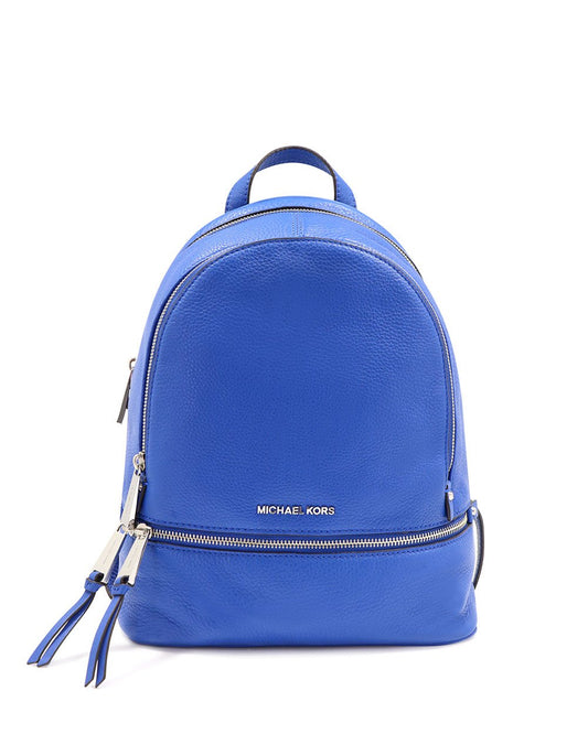 Rhea Zip Leather Backpack