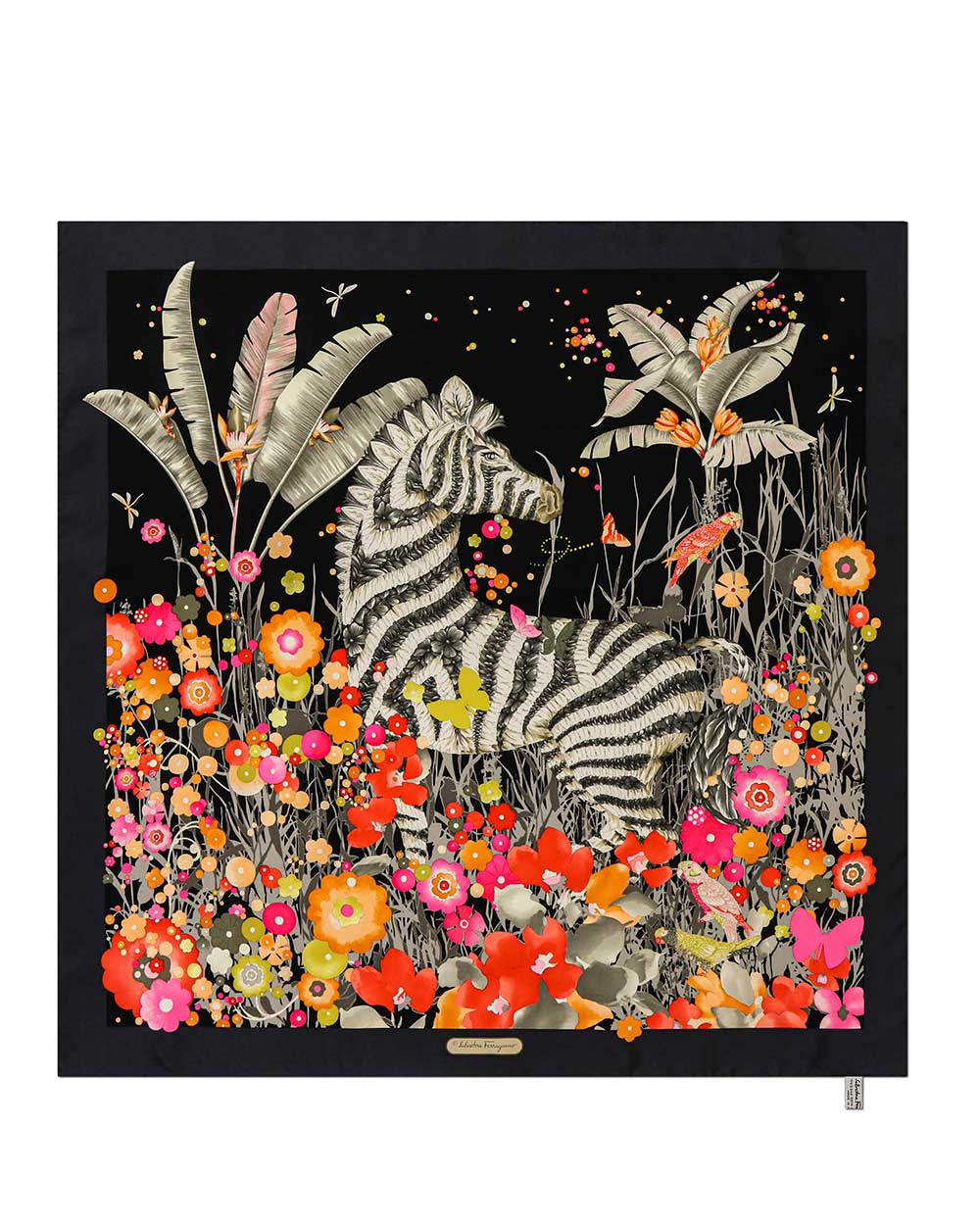 Animal Print Silk Scarf - ISSI Outlet