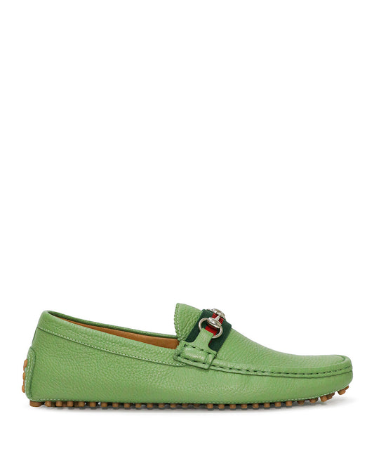 Leather Horsebit Loafers