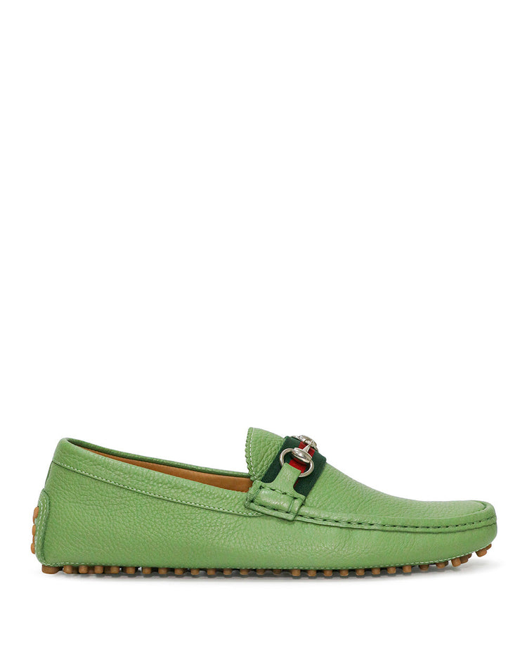 Leather Horsebit Loafers