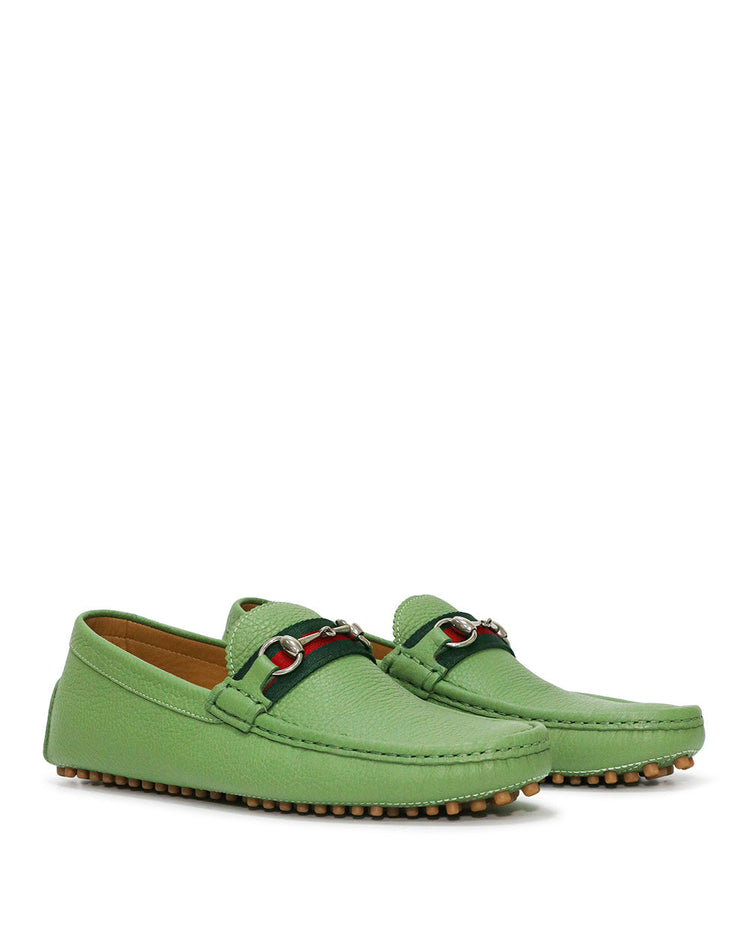 Leather Horsebit Loafers