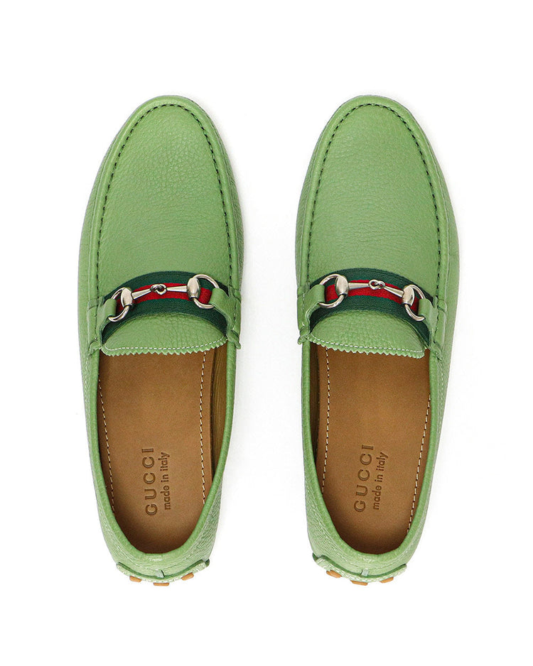 Leather Horsebit Loafers