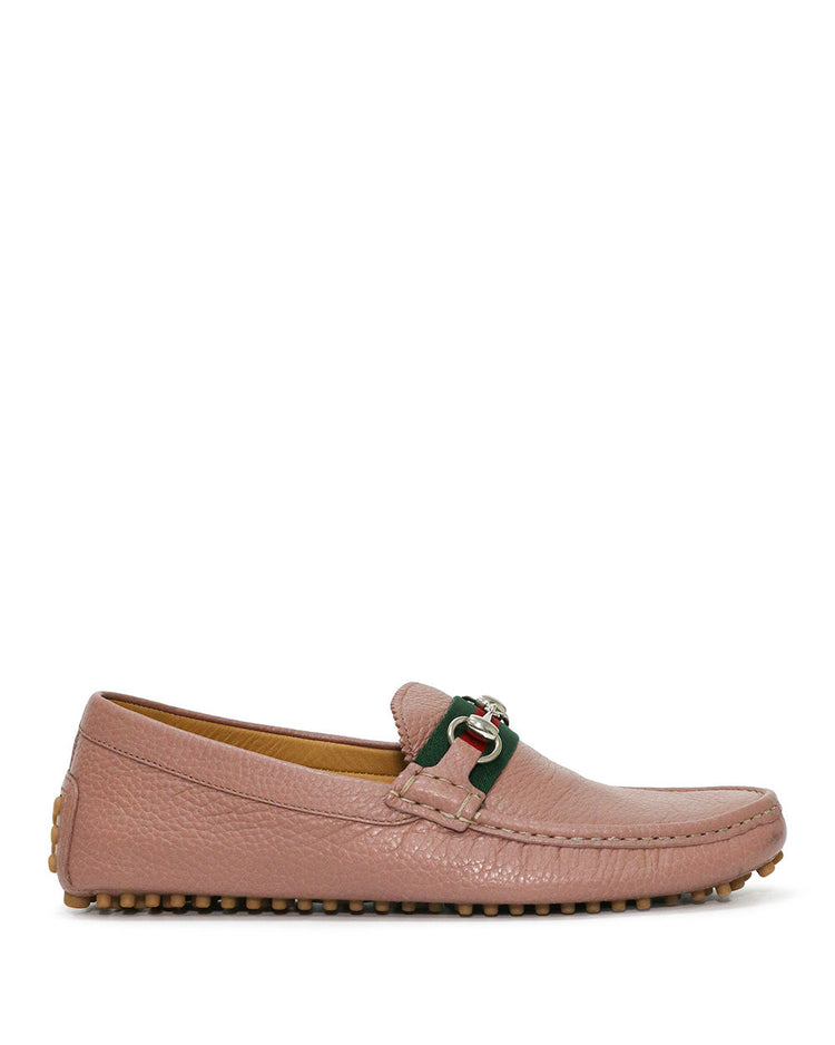 Leather Horsebit Loafers