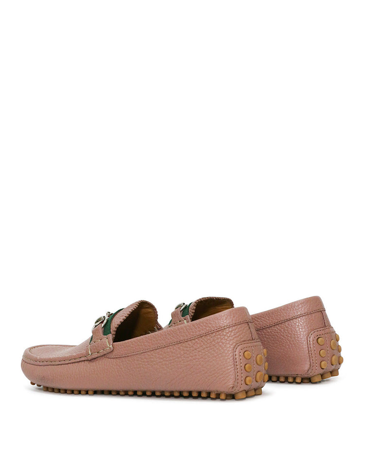 Leather Horsebit Loafers