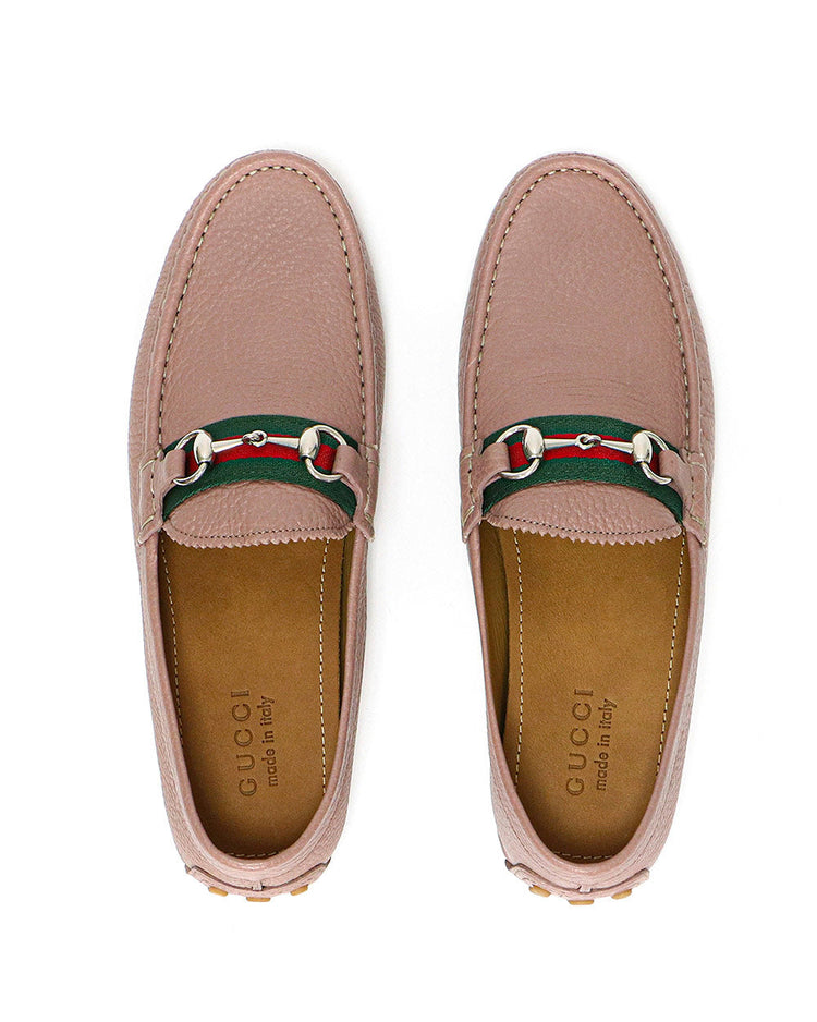 Leather Horsebit Loafers