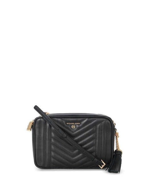 Jet Set Medium Quilted Leather Camera Bag