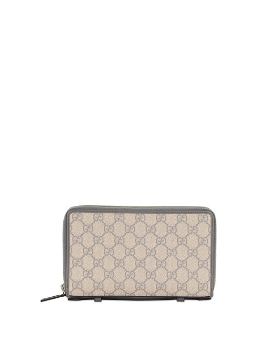 雙 G 皮革手拿包