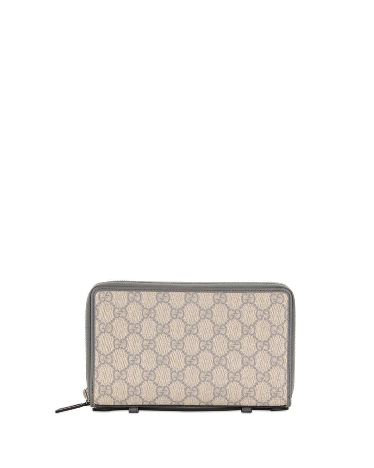 雙 G 皮革手拿包