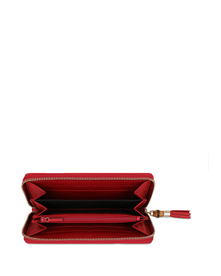 RANIA Canvas Long Wallet