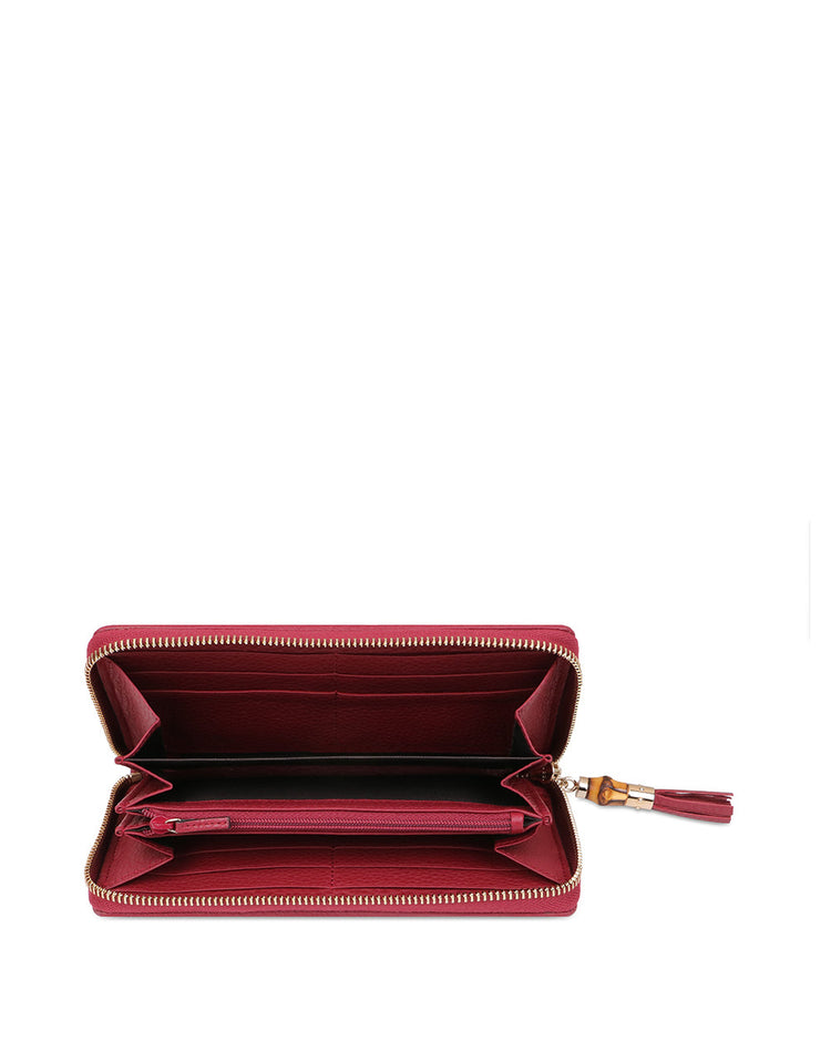 RANIA Canvas Long Wallet