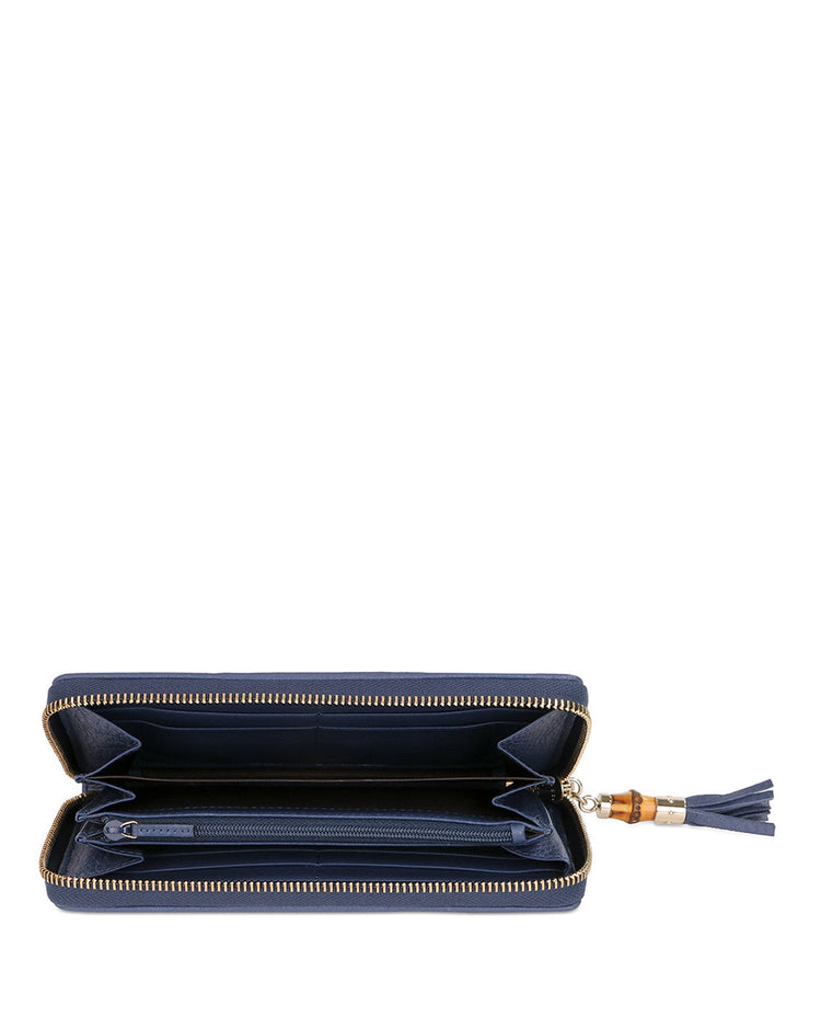 RANIA Canvas Long Wallet