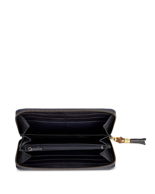 Canvas Long Zip Wallet