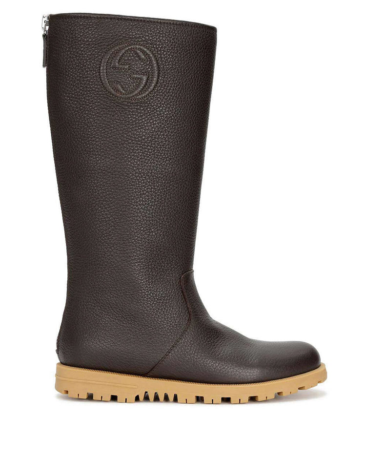 Leather Long Boot