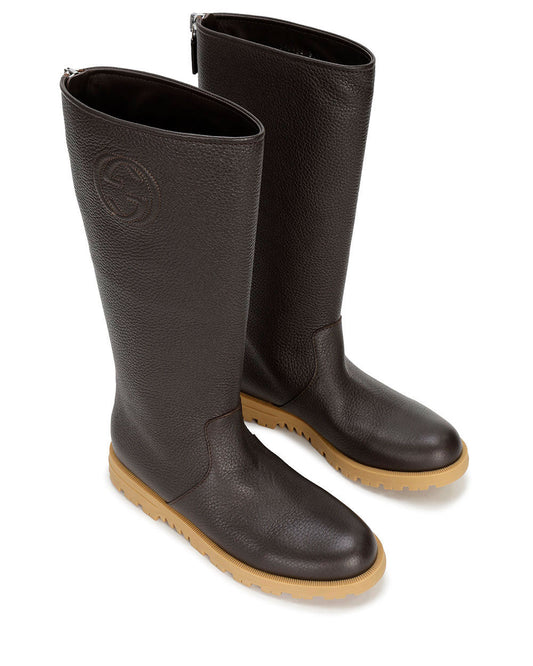 Leather Long Boot