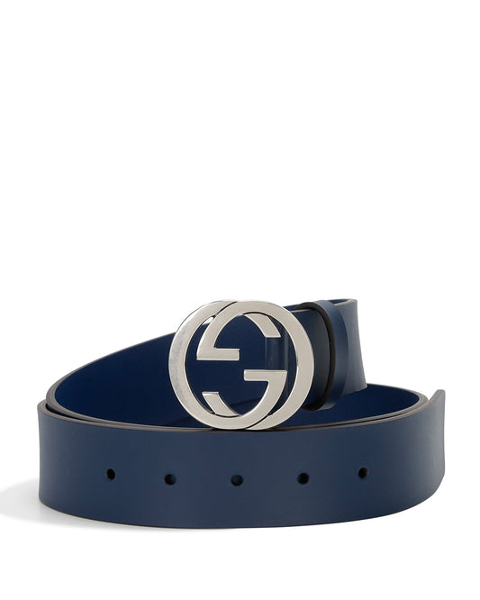 Belt With Interlocking G Buckle
