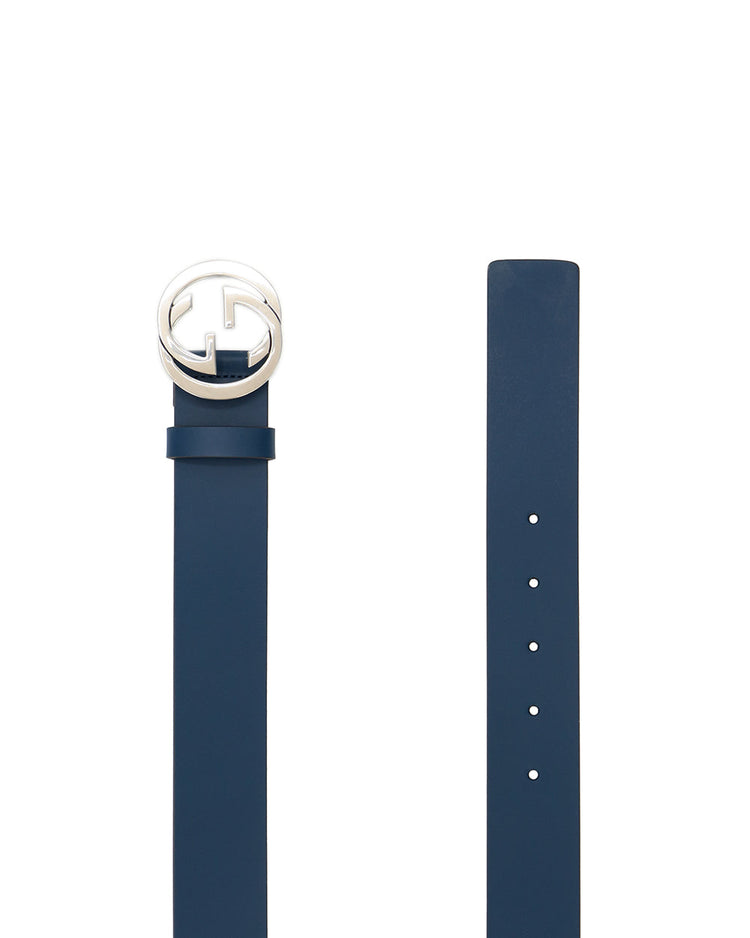 Belt With Interlocking G Buckle