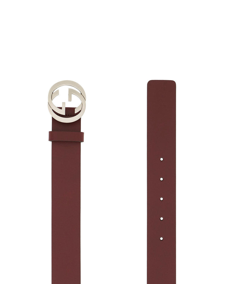Belt With Interlocking G Buckle