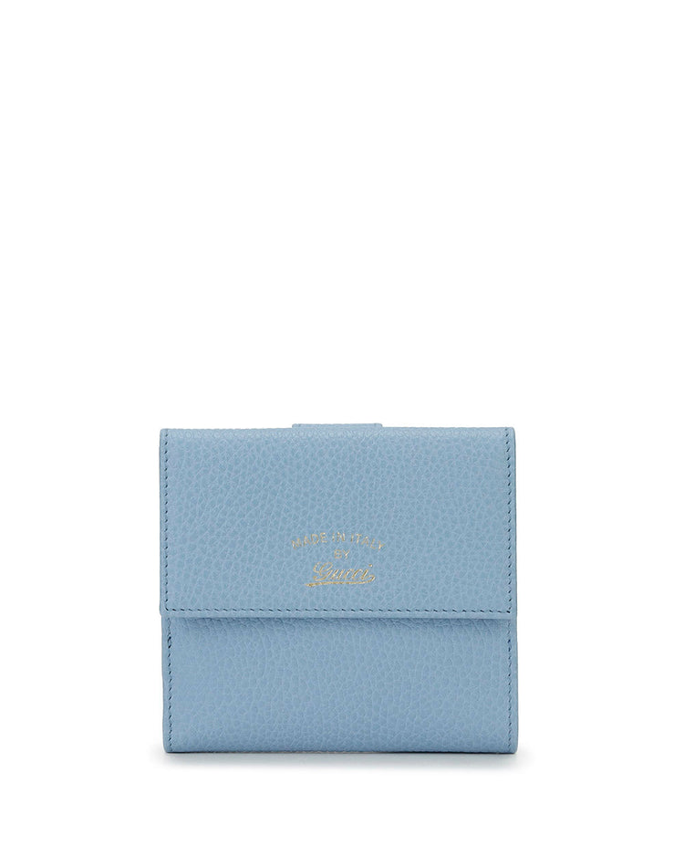 Leather Short Folding Wallet