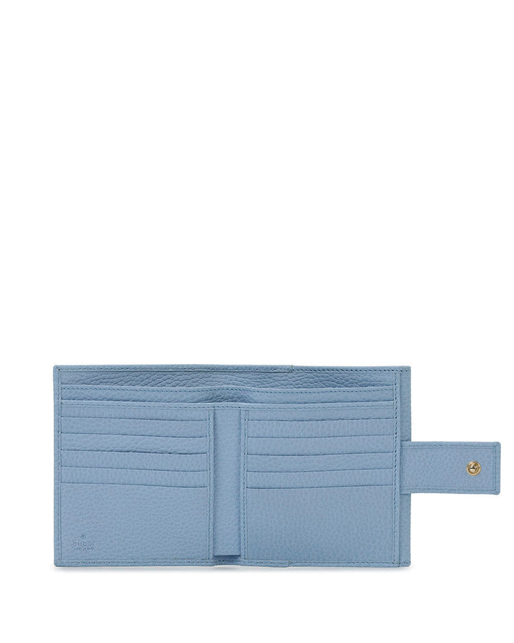 Leather Short Folding Wallet