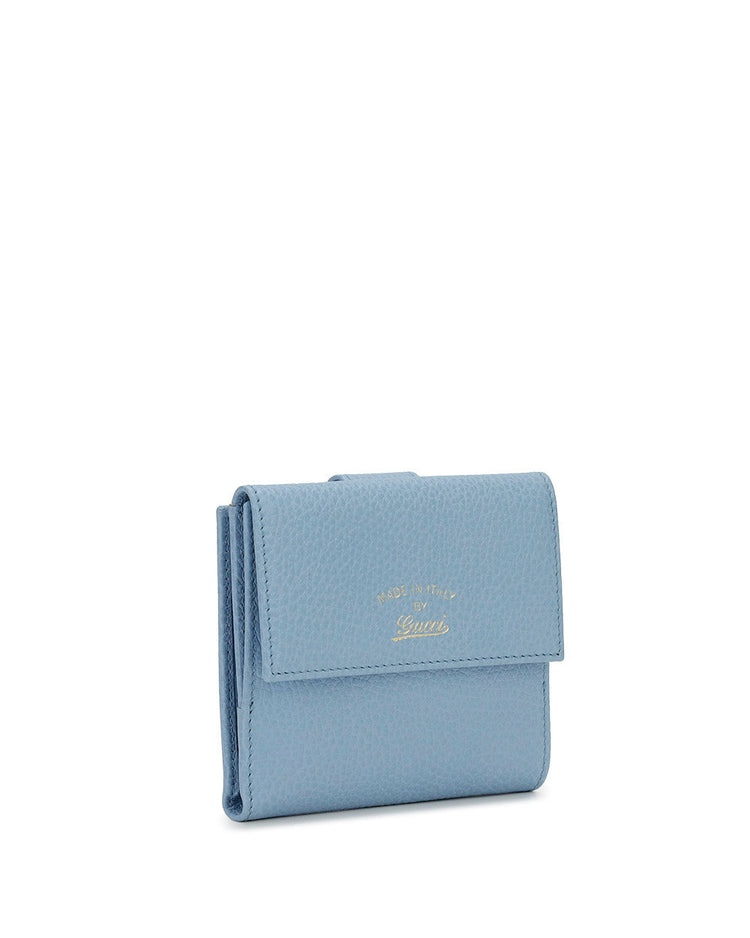 Leather Short Folding Wallet